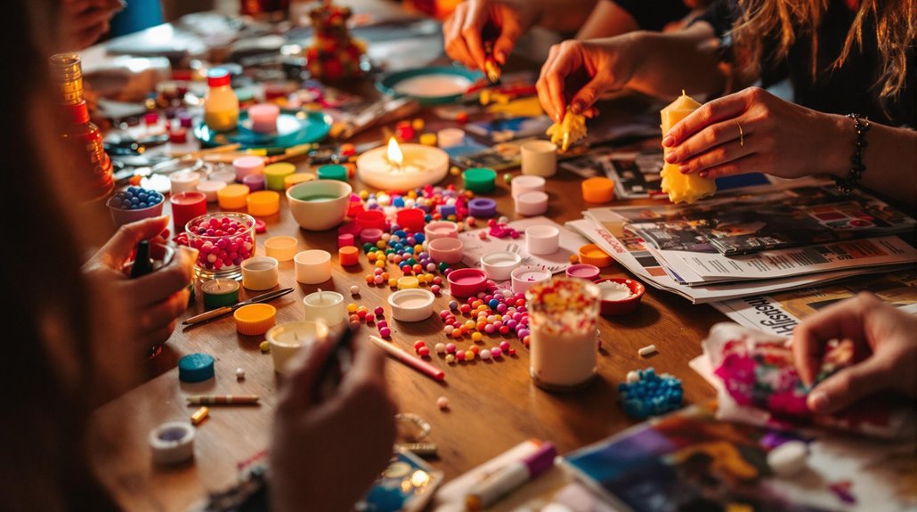 candle making process explained