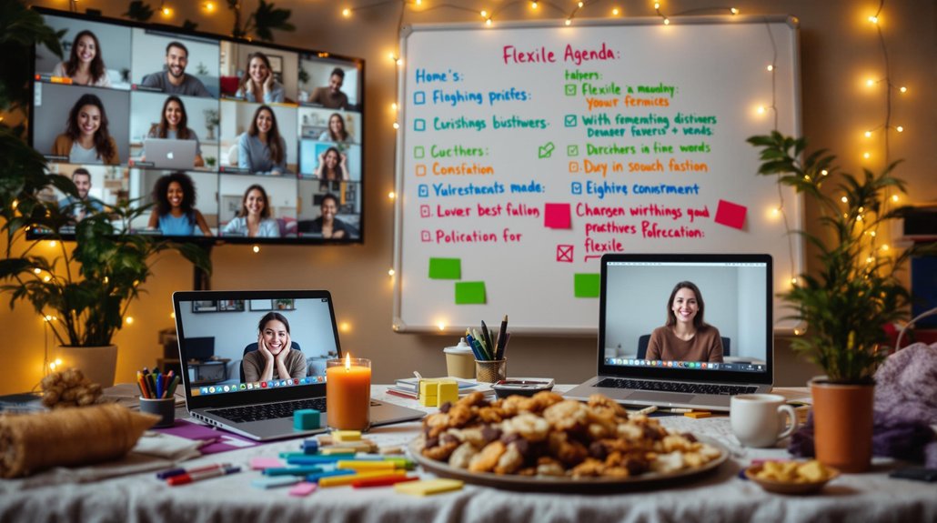 creative flexible agenda planning
