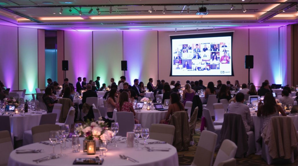 venue selection and online presence