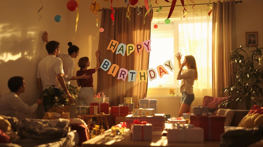 surprise celebration for honoree