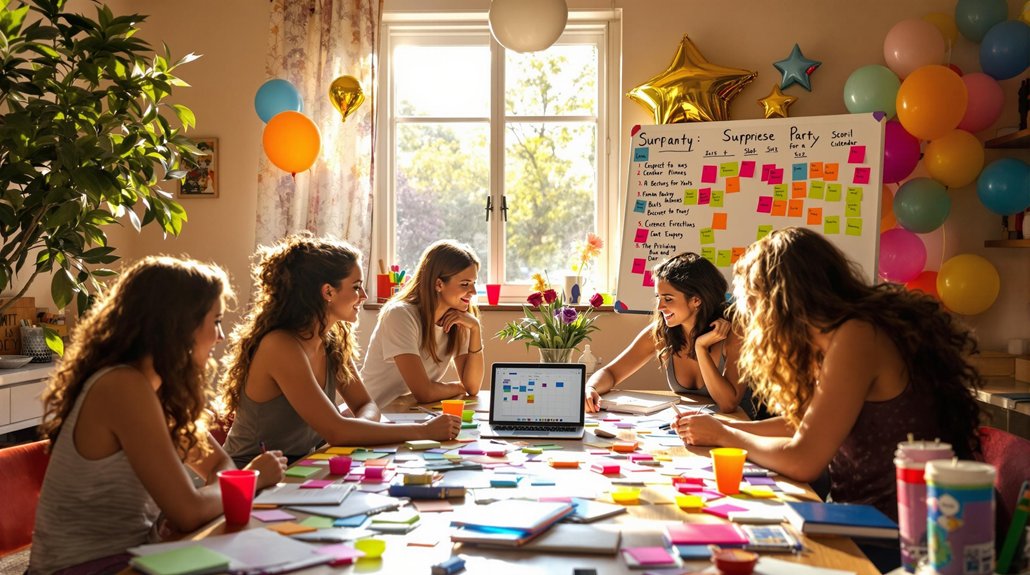 event planning timeline creation