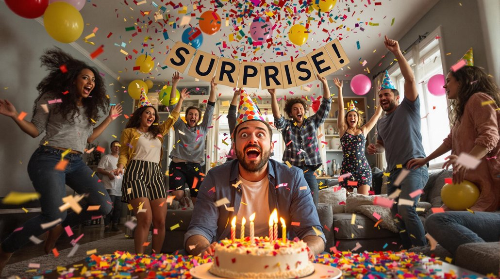 surprise party laughter guaranteed