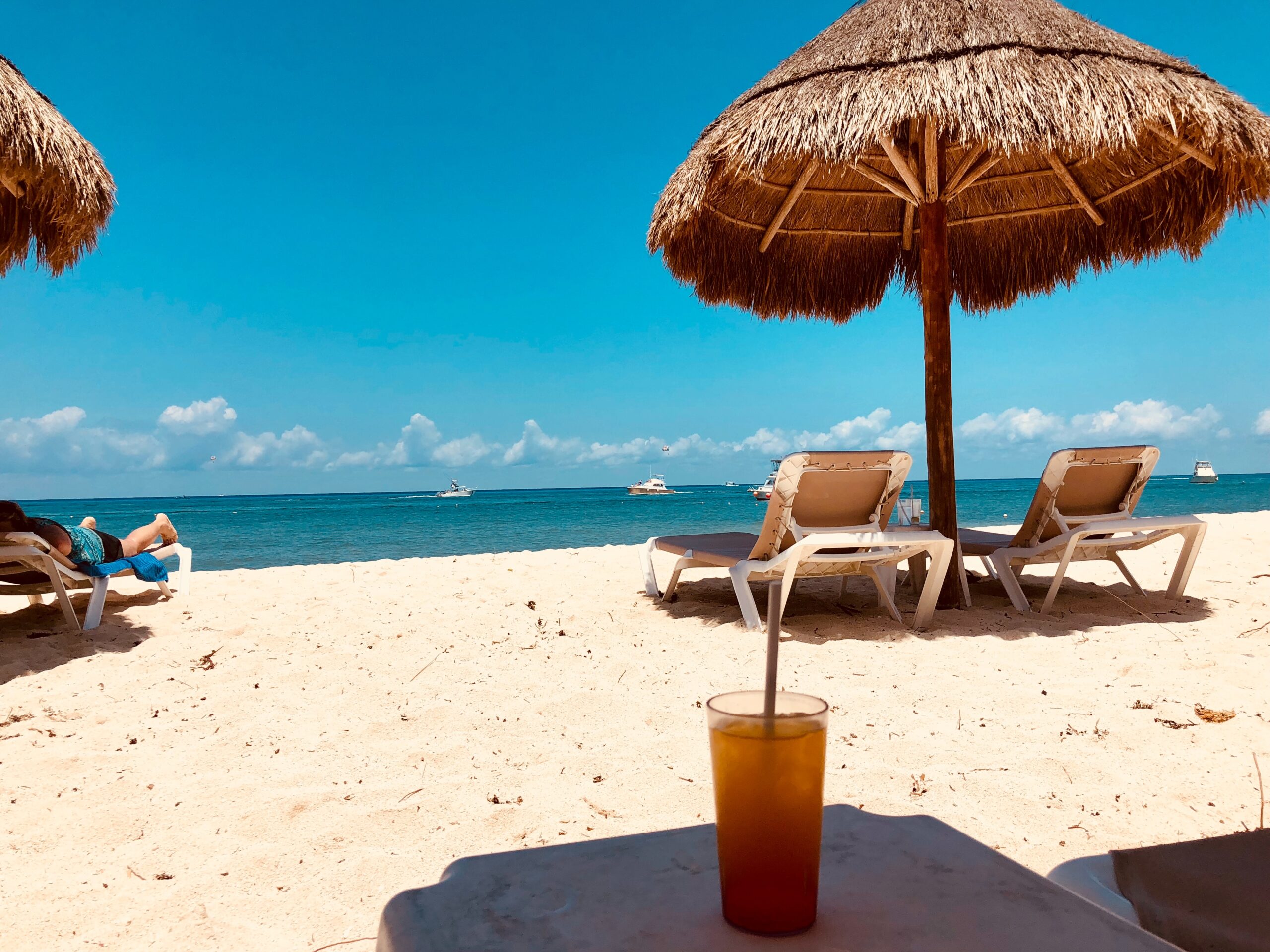 picture of two beach chairs