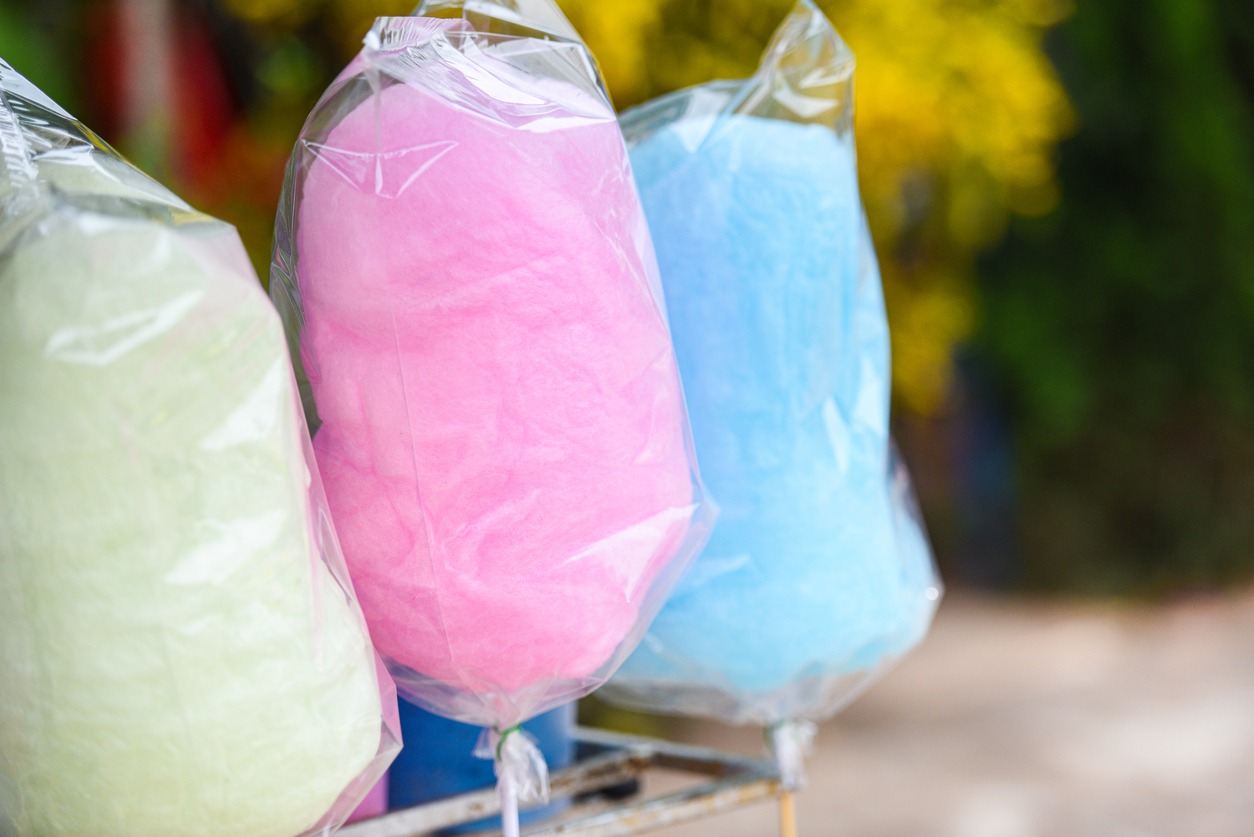  Cotton candy colorful rainbow sweet sugar colors