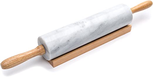 Marble rolling pin