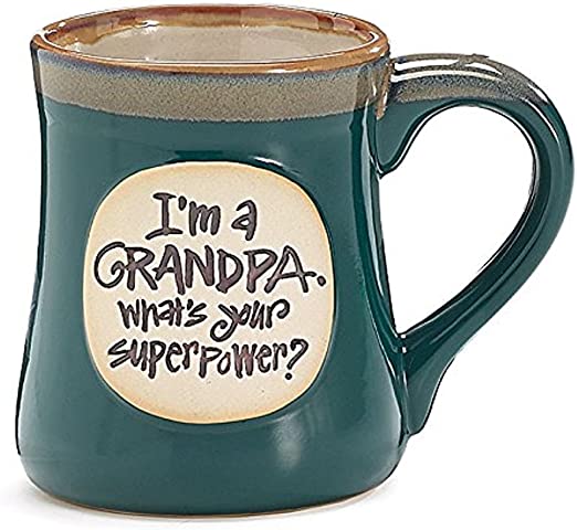 Im a Grandpa Whats Your Super Power Ceramic Mug