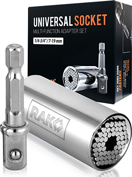 RAK Universal Socket Tool - Super Socket Unscrew Any Bolt