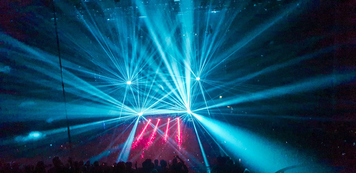Laser lights, Laser lights show
