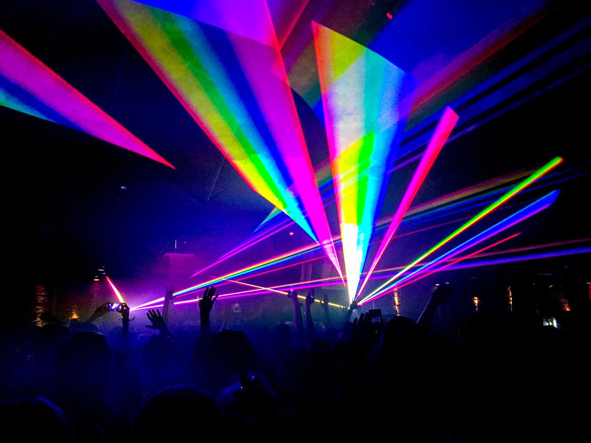 Party laser lights, Rainbow laser lights