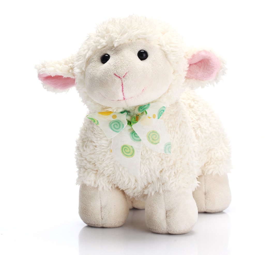 lamb stuffed toy