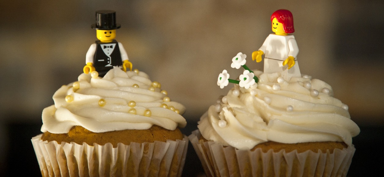 Wedding cake toppers, Lego cake topper
