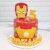 Check out these cool cake designs for Iron Man fans!