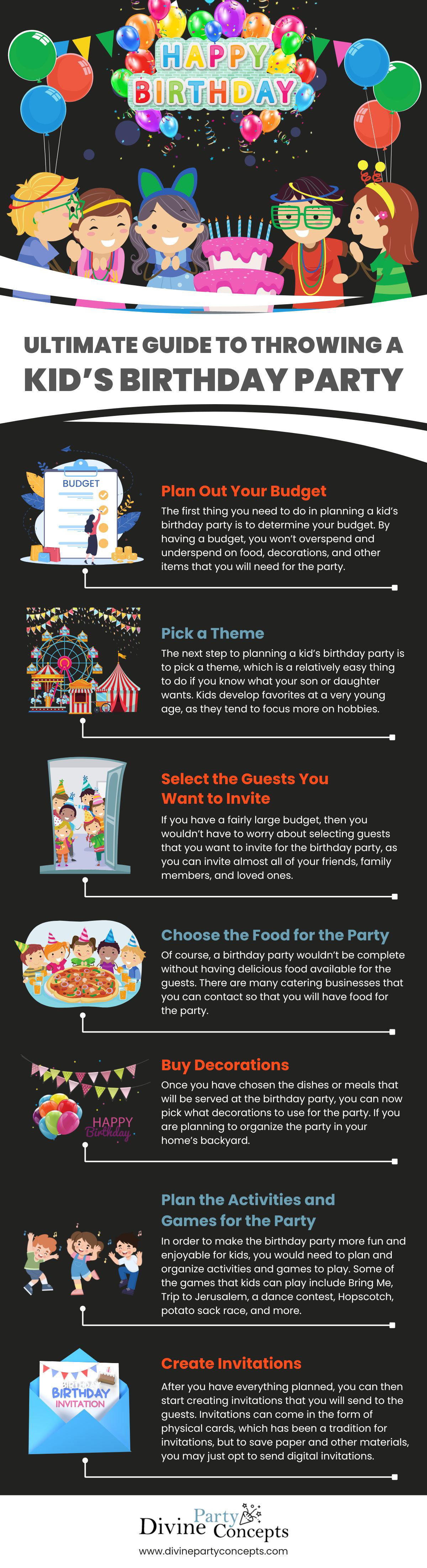 Ultimate Guide to Throwing a Kid’s Birthday Party