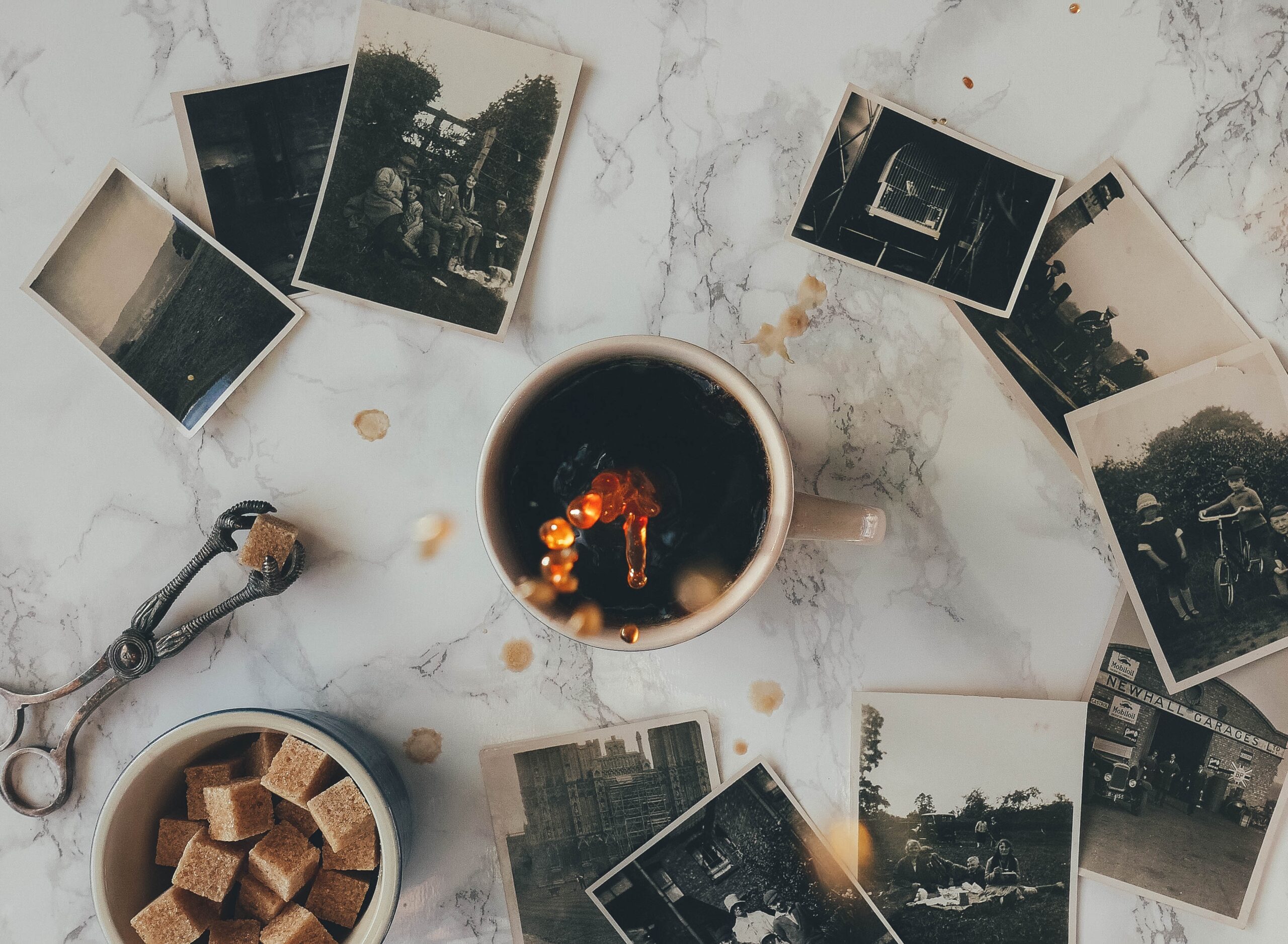 Coffee and Vintage photo
